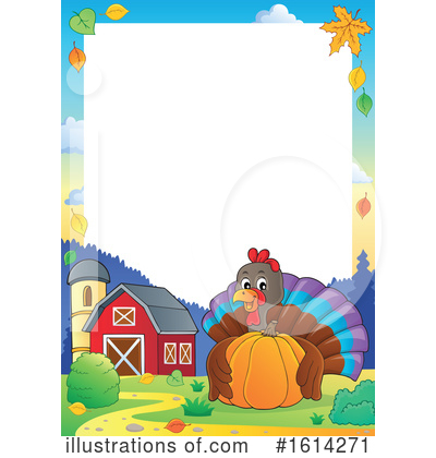 Royalty-Free (RF) Turkey Bird Clipart Illustration by visekart - Stock Sample #1614271