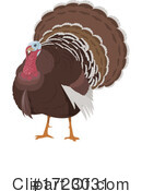 Turkey Bird Clipart #1723031 by Vector Tradition SM