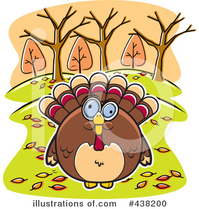 Royalty-Free (RF) Turkey Bird Clipart Illustration by Cory Thoman - Stock Sample #438200