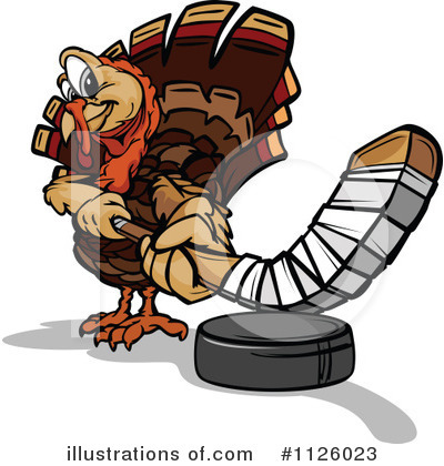 Royalty-Free (RF) Turkey Clipart Illustration by Chromaco - Stock Sample #1126023