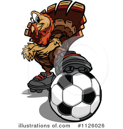 Royalty-Free (RF) Turkey Clipart Illustration by Chromaco - Stock Sample #1126026