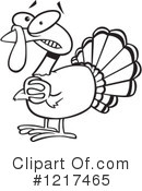 Turkey Clipart #1217465 by toonaday