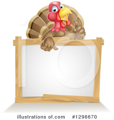 Royalty-Free (RF) Turkey Clipart Illustration by AtStockIllustration - Stock Sample #1296670