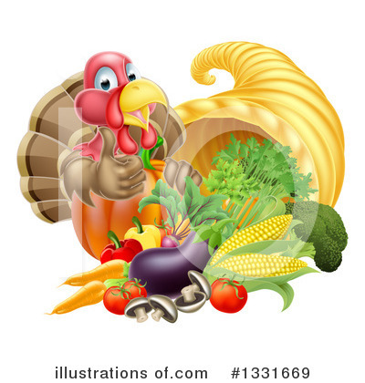 Thanksgiving Clipart #1331669 by AtStockIllustration