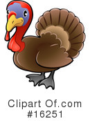 Turkey Clipart #16251 by AtStockIllustration