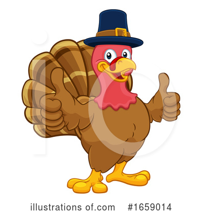 Royalty-Free (RF) Turkey Clipart Illustration by AtStockIllustration - Stock Sample #1659014