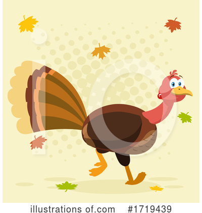 Royalty-Free (RF) Turkey Clipart Illustration by Hit Toon - Stock Sample #1719439