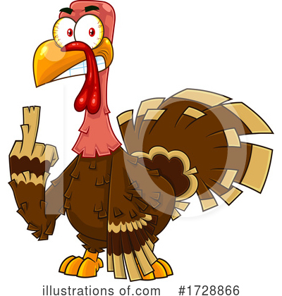 Thanksgiving Clipart #1728866 by Hit Toon