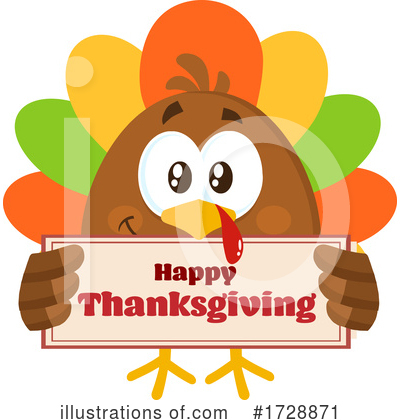 Thanksgiving Clipart #1728871 by Hit Toon