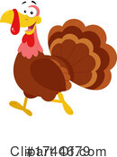 Turkey Clipart #1744679 by Hit Toon