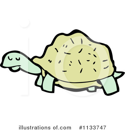 Royalty-Free (RF) Turtle Clipart Illustration by lineartestpilot - Stock Sample #1133747