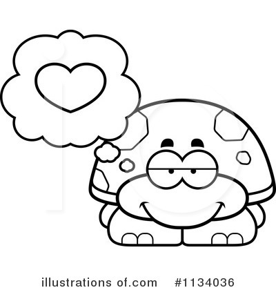 Royalty-Free (RF) Turtle Clipart Illustration by Cory Thoman - Stock Sample #1134036