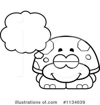 Royalty-Free (RF) Turtle Clipart Illustration by Cory Thoman - Stock Sample #1134039