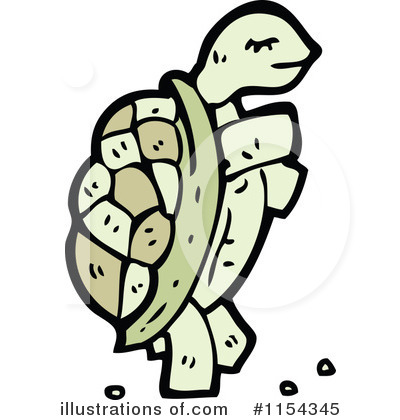 Royalty-Free (RF) Turtle Clipart Illustration by lineartestpilot - Stock Sample #1154345