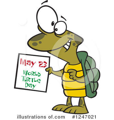Tortoise Clipart #1247021 by toonaday