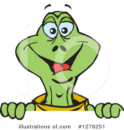 Royalty-Free (RF) Turtle Clipart Illustration by Dennis Holmes Designs - Stock Sample #1276251