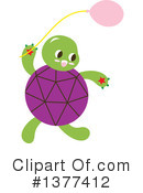 Turtle Clipart #1377412 by Cherie Reve