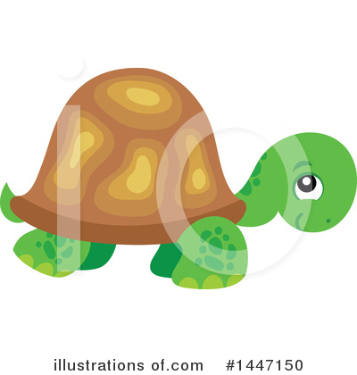 Royalty-Free (RF) Turtle Clipart Illustration by visekart - Stock Sample #1447150