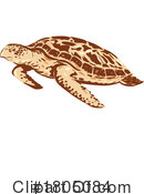 Turtle Clipart #1805084 by patrimonio
