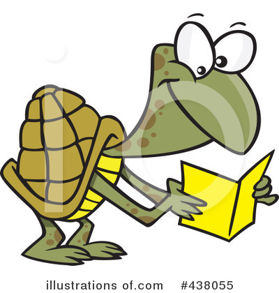 Royalty-Free (RF) Turtle Clipart Illustration by toonaday - Stock Sample #438055