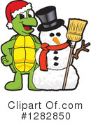 Turtle Mascot Clipart #1282850 by Mascot Junction