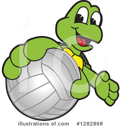 Royalty-Free (RF) Turtle Mascot Clipart Illustration by Mascot Junction - Stock Sample #1282868