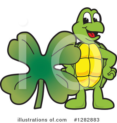 Royalty-Free (RF) Turtle Mascot Clipart Illustration by Mascot Junction - Stock Sample #1282883