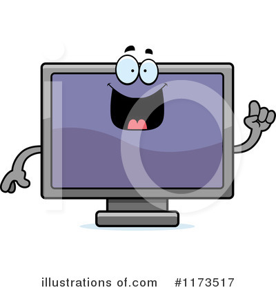 Royalty-Free (RF) Tv Clipart Illustration by Cory Thoman - Stock Sample #1173517