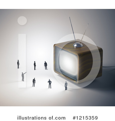 Royalty-Free (RF) Tv Clipart Illustration by Mopic - Stock Sample #1215359
