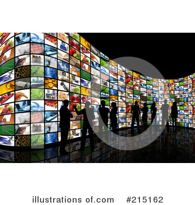 Television Clipart #215162 by KJ Pargeter