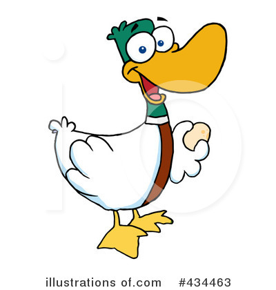 Goose Clipart #434463 by Hit Toon