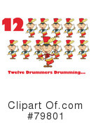 Twelve Days Of Christmas Clipart #79801 by Hit Toon