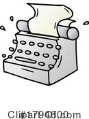 Typewriter Clipart #1794600 by lineartestpilot