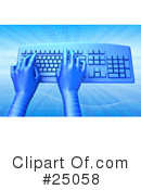 Typing Clipart #25058 by Tonis Pan