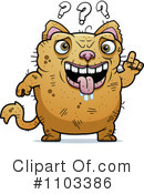 Ugly Cat Clipart #1103386 by Cory Thoman