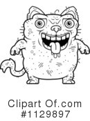 Ugly Cat Clipart #1129897 by Cory Thoman
