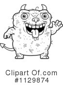 Ugly Devil Clipart #1129874 by Cory Thoman