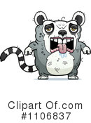 Ugly Lemur Clipart #1106837 by Cory Thoman