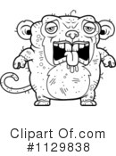 Ugly Monkey Clipart #1129838 by Cory Thoman