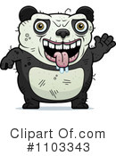 Ugly Panda Clipart #1103343 by Cory Thoman