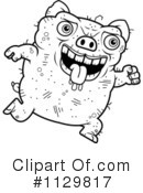 Ugly Pig Clipart #1129817 by Cory Thoman