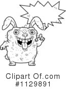Ugly Rabbit Clipart #1129891 by Cory Thoman