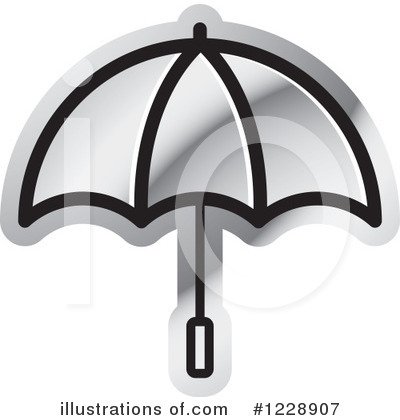 Royalty-Free (RF) Umbrella Clipart Illustration by Lal Perera - Stock Sample #1228907