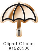 Umbrella Clipart #1228908 by Lal Perera