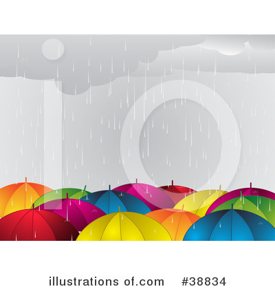 Royalty-Free (RF) Umbrella Clipart Illustration by elaineitalia - Stock Sample #38834
