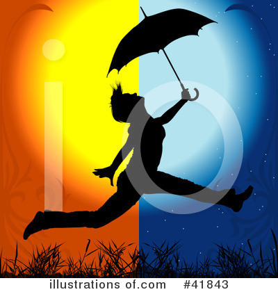 Royalty-Free (RF) Umbrella Clipart Illustration by dero - Stock Sample #41843