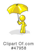 Umbrella Clipart #47958 by Leo Blanchette