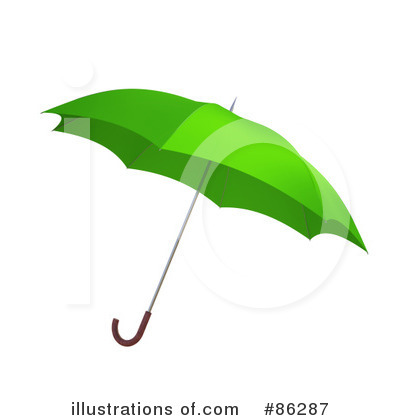 Royalty-Free (RF) Umbrella Clipart Illustration by Mopic - Stock Sample #86287