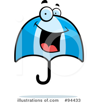 Royalty-Free (RF) Umbrella Clipart Illustration by Cory Thoman - Stock Sample #94433