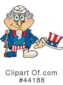 Uncle Sam Character Clipart #44188 by Dennis Holmes Designs